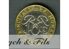 10 FRANCS DE MONACO 1993