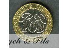 10 FRANCS DE MONACO 1998