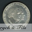 100 Francs Argent Monaco de 1982 Rainier & Albert