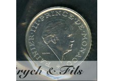 2 FRANCS MONACO ESSAI ARGENT FDC