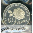 10 FRANCS MONACO PIEFORT ARGENT FDC