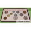Série de 7 pièces Francs de Monaco