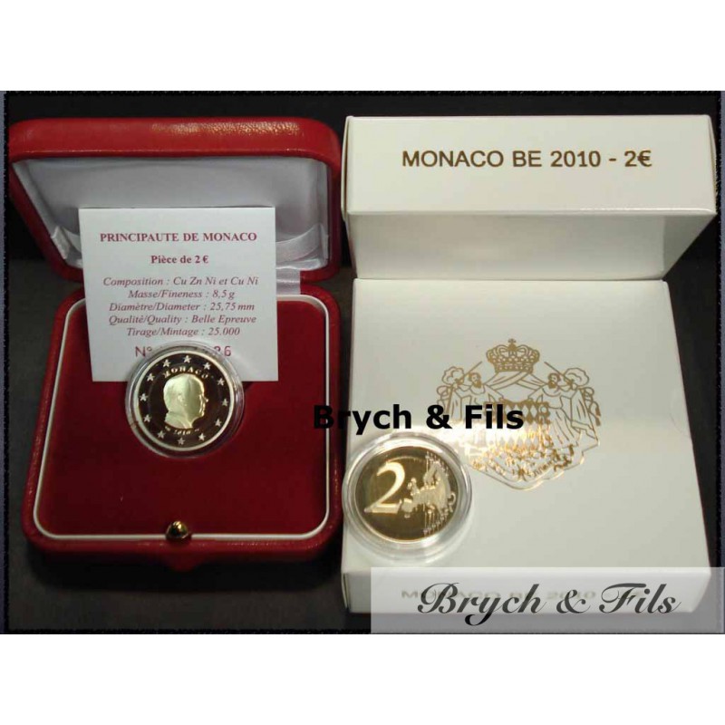 Monaco 2013 Encart 2 euro 20 ans de l'admission à l'ONU avec son timbre -  Monaco Timbres