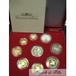 Monaco 2004 BE coffret 9 pièces  2 euro à 1 ct + 5 euro argent Sainte Dévote