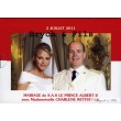 Brillant Universel 9 Pièces Monaco 2011 Mariage/Wedding S.A.S. Albert II et Mlle Charlene Wittstock