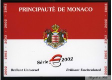 Monaco 2002 BU coffret 8 pièces de 1ct à 2 euro