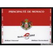 Euros de Monaco Brillant universel de Monaco 2002