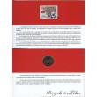 Encart 2 euro Monaco 2013 20 ans de l'admission à l'ONU avec son timbre