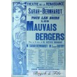 Affiche originale A.Mucha "Mauvais bergers"