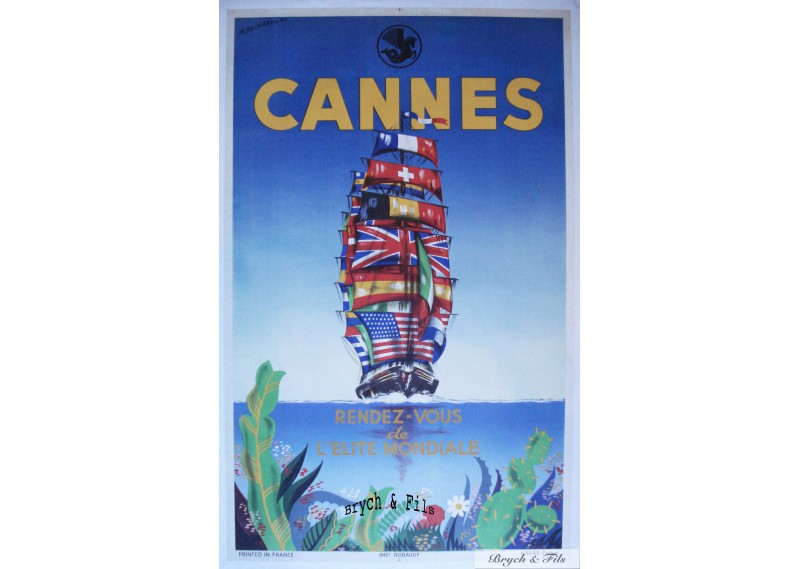 Cannes Rendez-vous de l'élite mondiale 1950