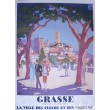 AFFICHE ORIGINALE GRASSE ILLUSTREE PAR ROGER BRODERS